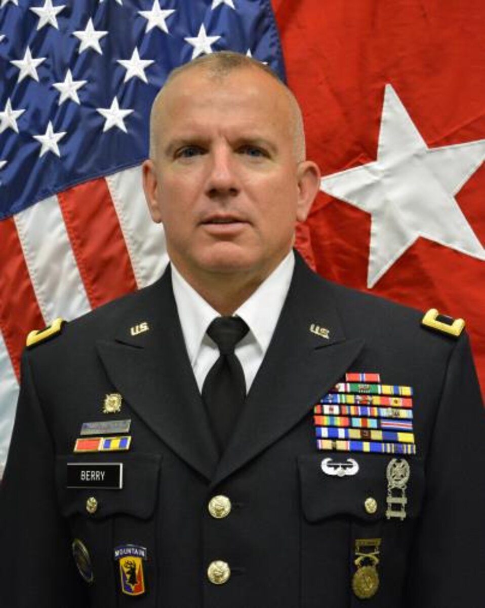 Offical biography photo of Brig. Gen. Michael Berry