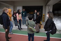 US service members volunteer in lantern festival