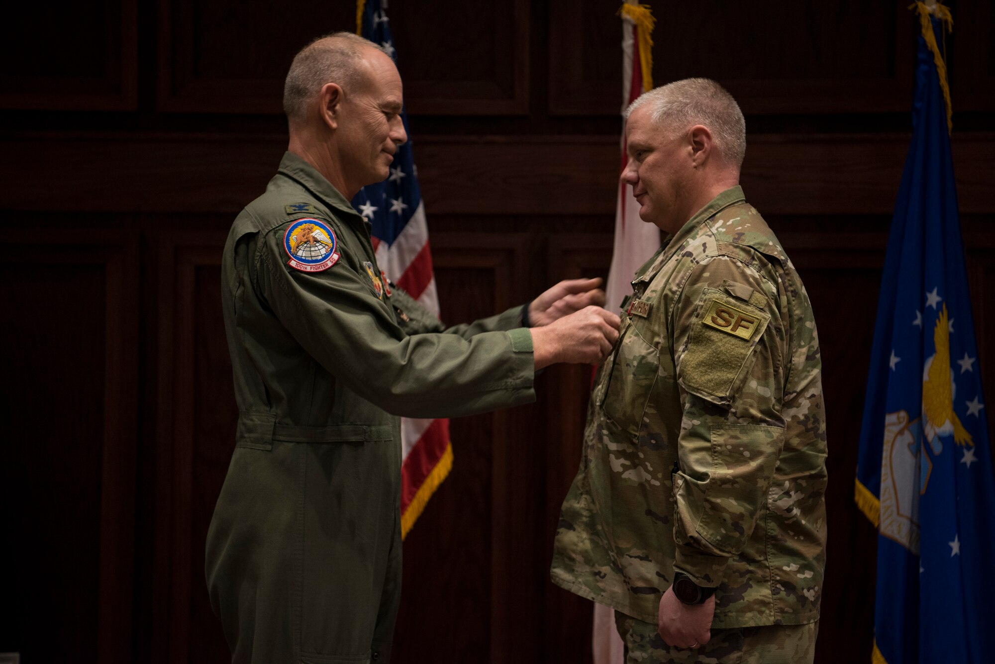 187th SFS Chief Awarded Bronze Star Medal