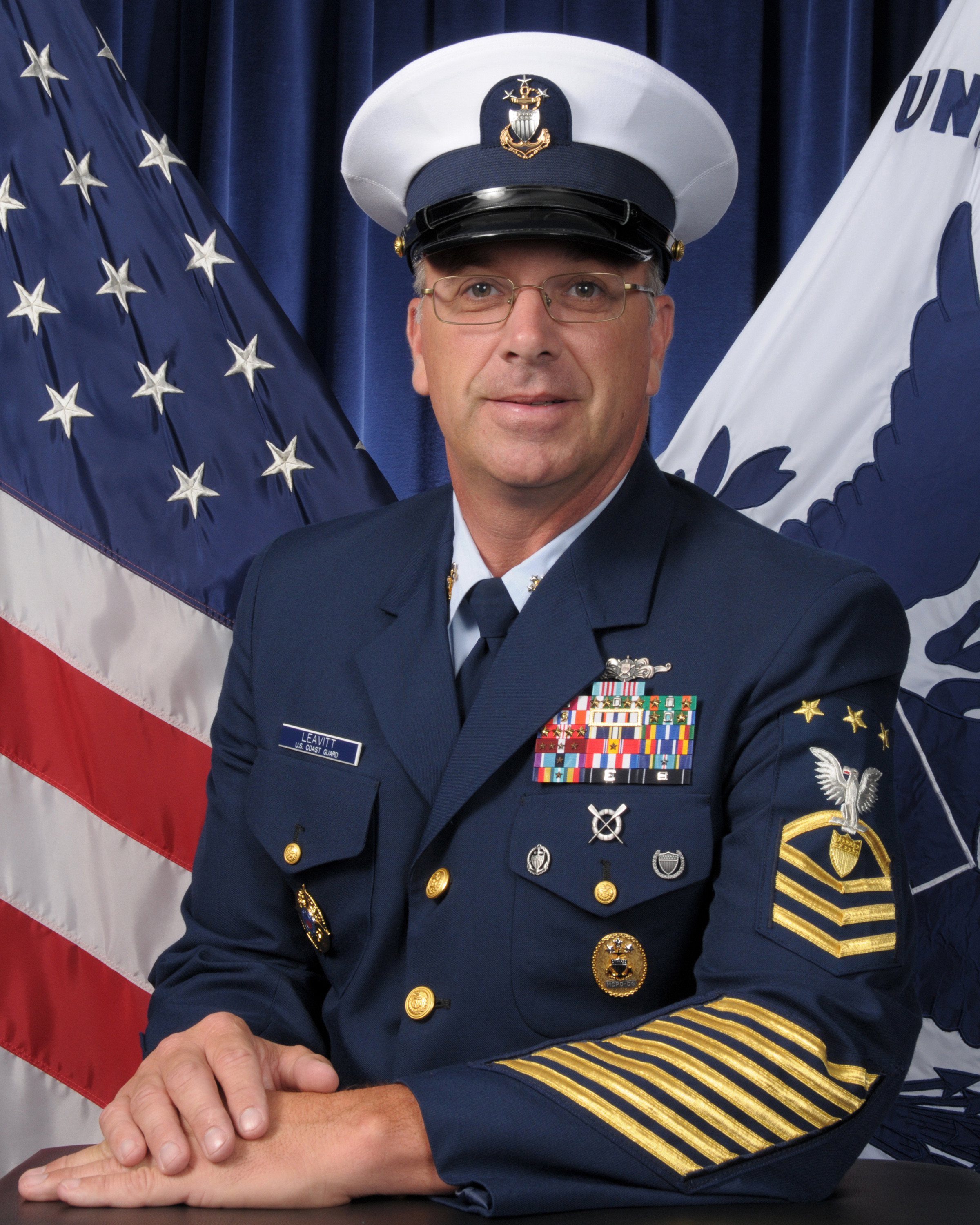 Master Chief Michael P Leavitt United States Coast Guard All