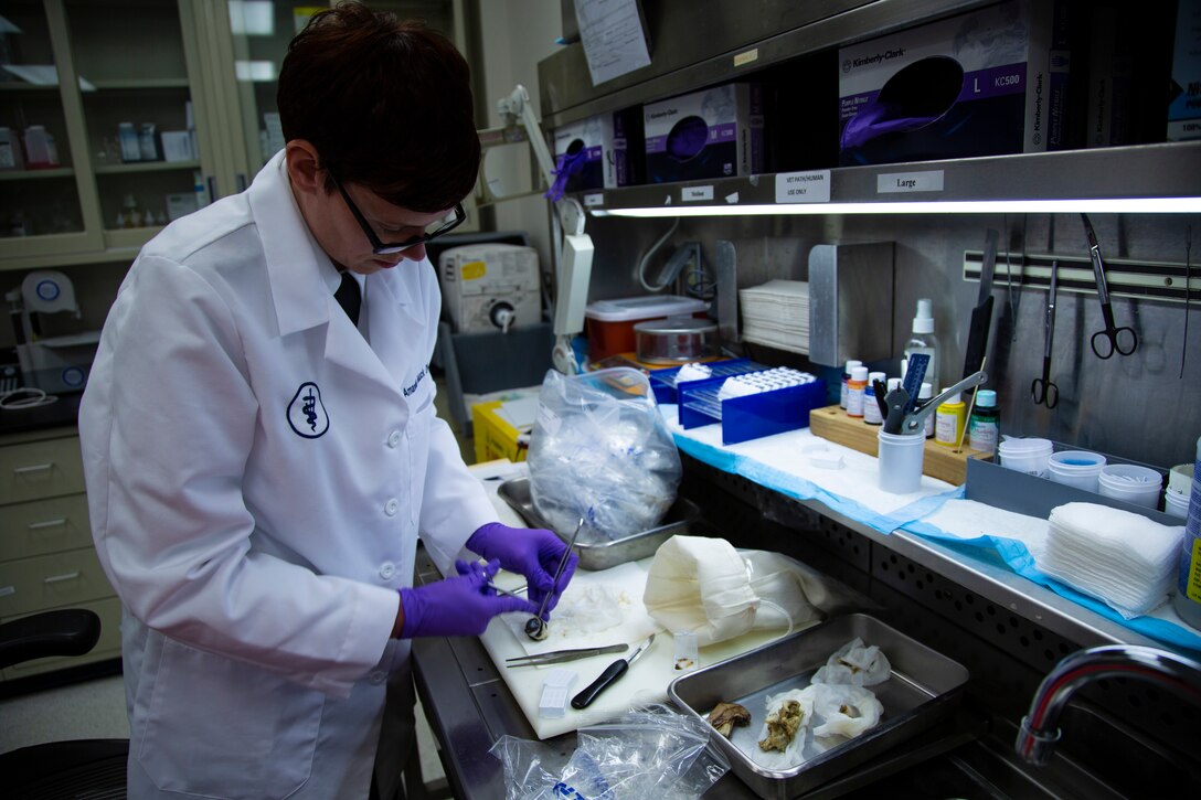 Cutting tissue samples