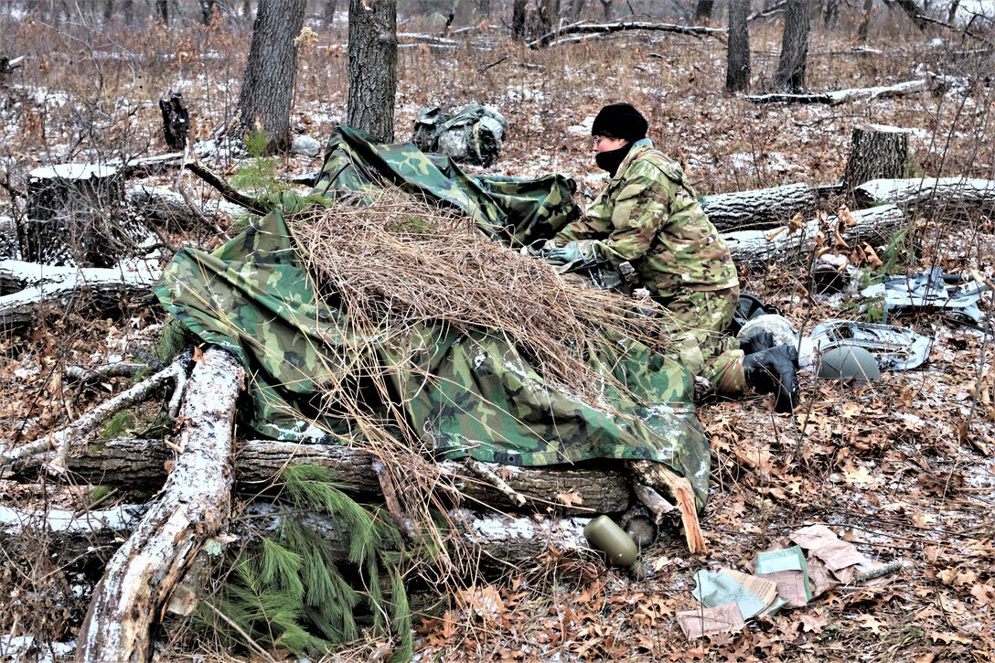 CWOC students find Fort McCoy to be fitting place for winter training