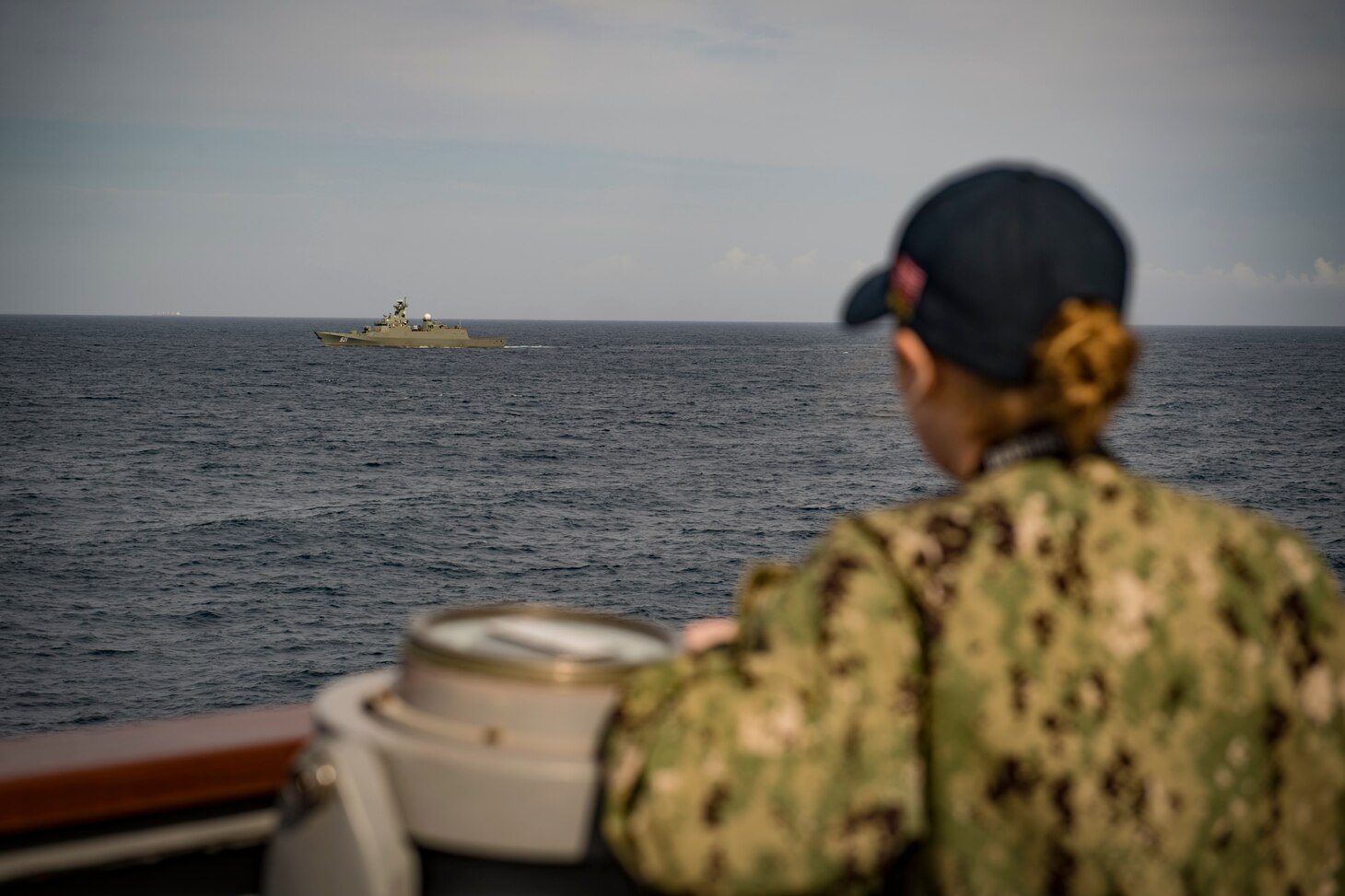 USS Donald Cook PASSEX with Algerian Navy