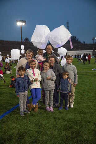 U.S. Service Members Volunteer in Lantern Festival