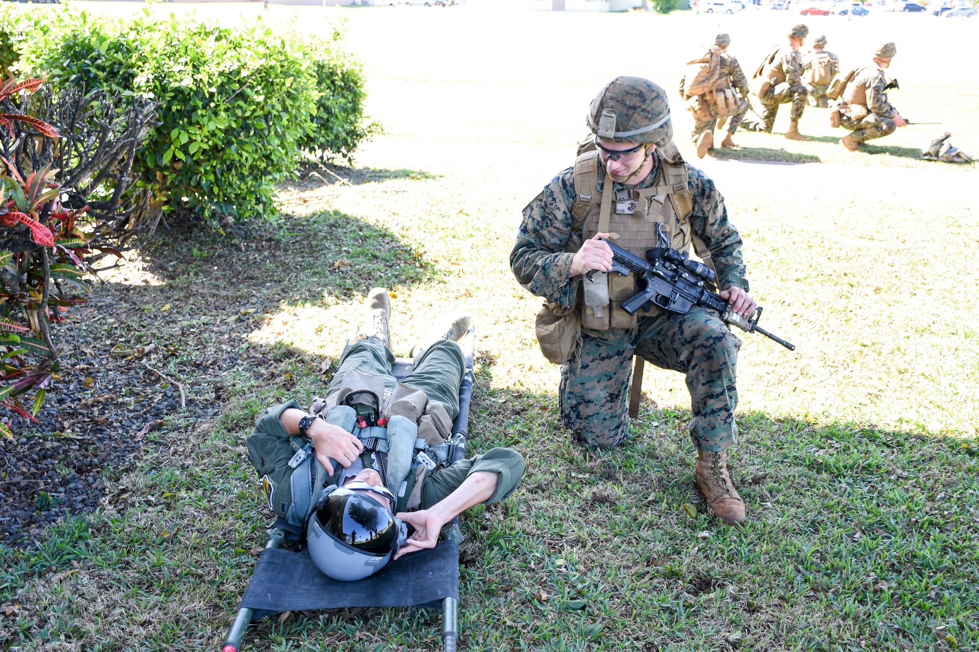 Reserve Citizen Airmen, Marines conduct CSAR training in Hawaii