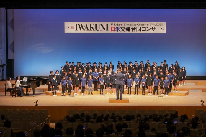9th annual US-Japan Friendship Concert held in Iwakuni City