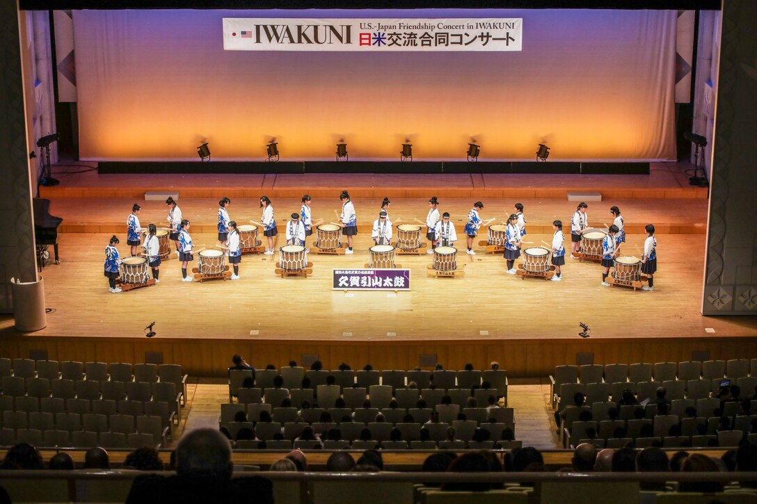 9th annual US-Japan Friendship Concert held in Iwakuni City