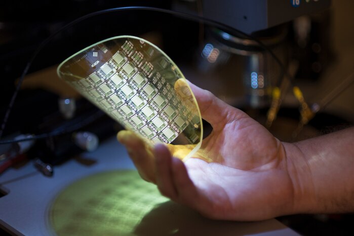 Photo of flexible circuit