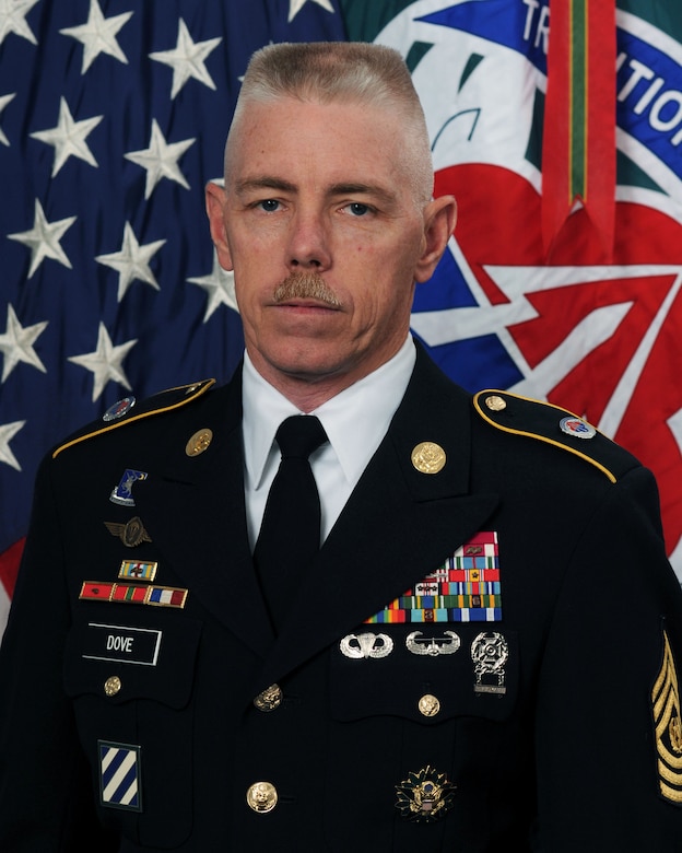 AMCOM Command Sergeant Major Mike Dove