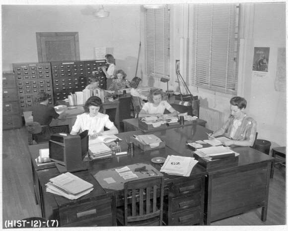 Historic Photograph of NSA and its Predecessor Organizations; See image description for specific information