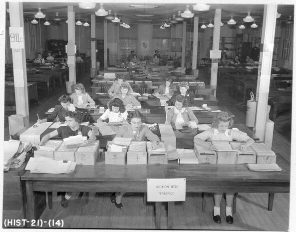 Historic Photograph of NSA and its Predecessor Organizations; See image description for specific information