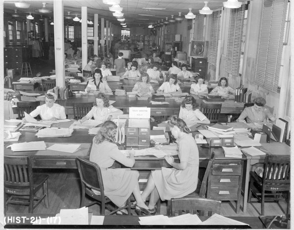 Historic Photograph of NSA and its Predecessor Organizations; See image description for specific information
