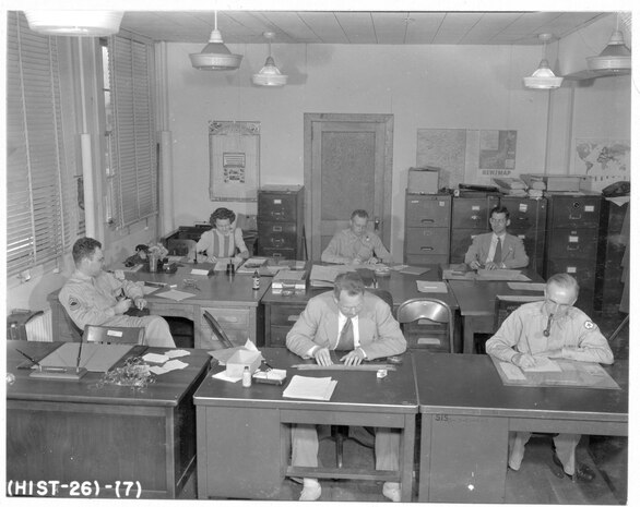 Historic Photograph of NSA and its Predecessor Organizations; See image description for specific information