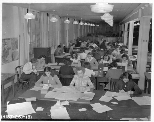 Historic Photograph of NSA and its Predecessor Organizations; See image description for specific information