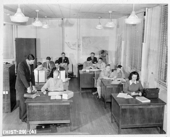 Historic Photograph of NSA and its Predecessor Organizations; See image description for specific information