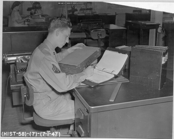 Historic Photograph of NSA and its Predecessor Organizations; See image description for specific information