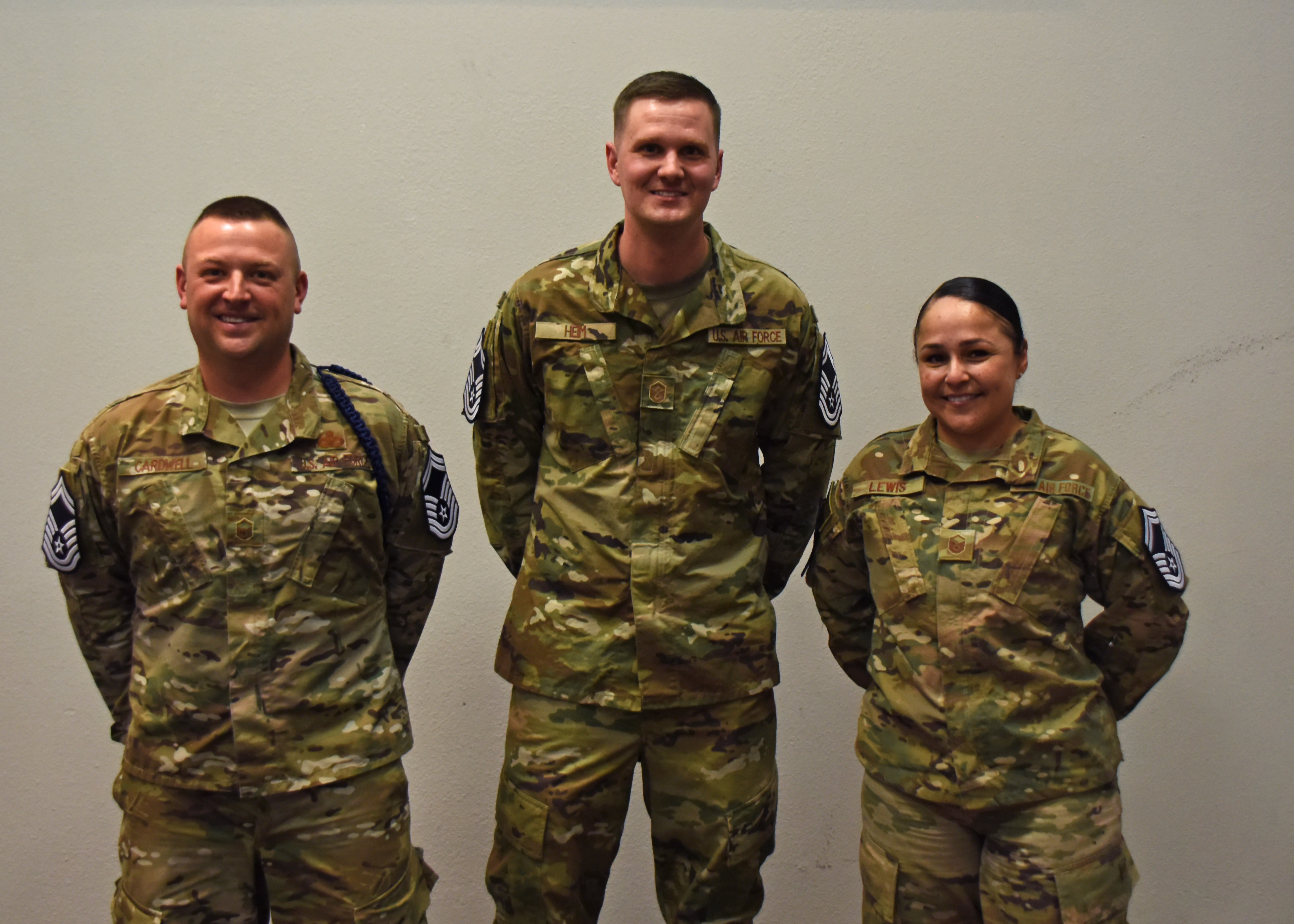 Three Airmen promoted to senior master sergeant > Goodfellow Air Force ...