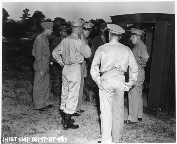 Historic Photograph of NSA and its Predecessor Organizations; See image description for specific information