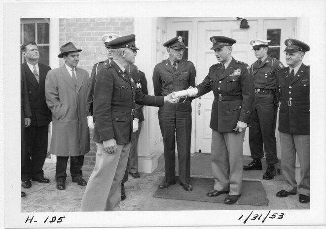 Historic Photograph of NSA and its Predecessor Organizations; See image description for specific information