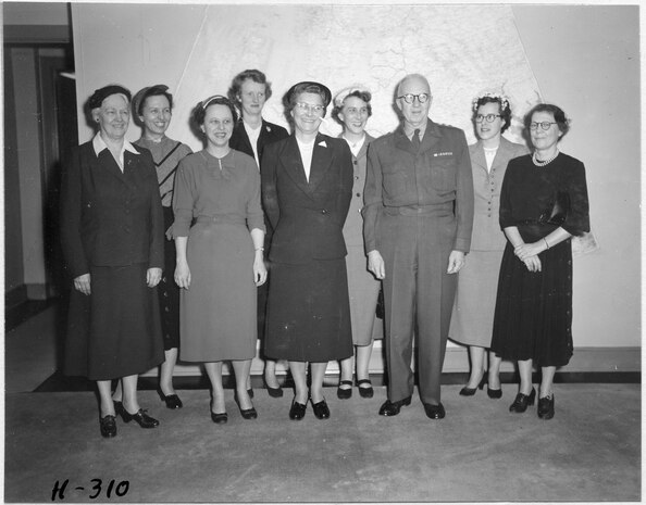 Historic Photograph of NSA and its Predecessor Organizations; See image description for specific information