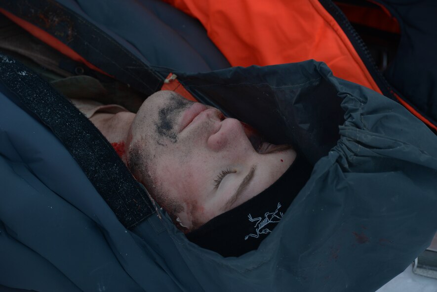 During aircraft accidents, the FSS is responsible for searching the area to find and mark any human remains or aircraft debris.