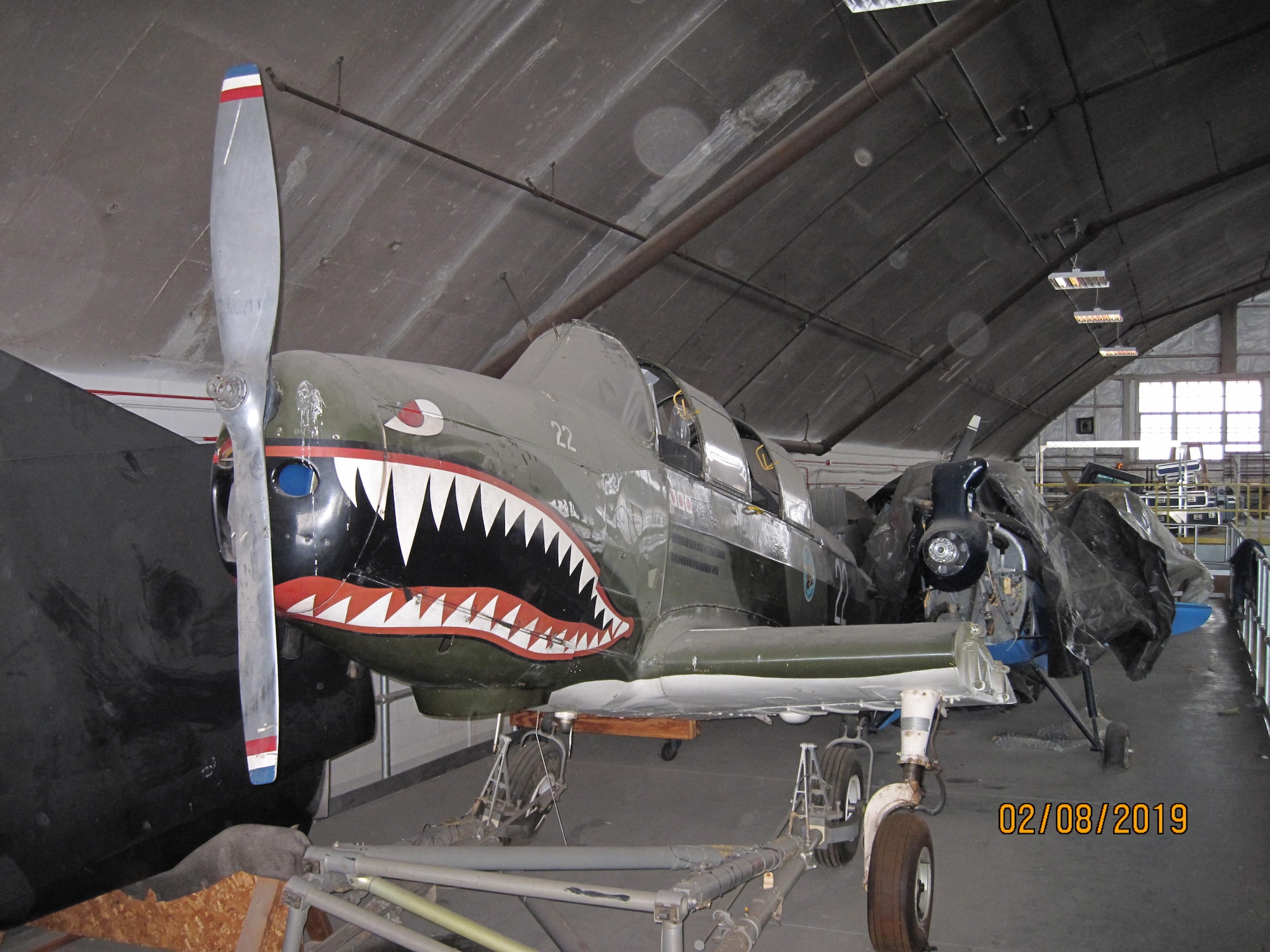 DAYTON, Ohio -- 1943 Fairchild PT-26 currently in storage at the National Museum of the U.S. Air Force. (U.S. Air Force photo)
