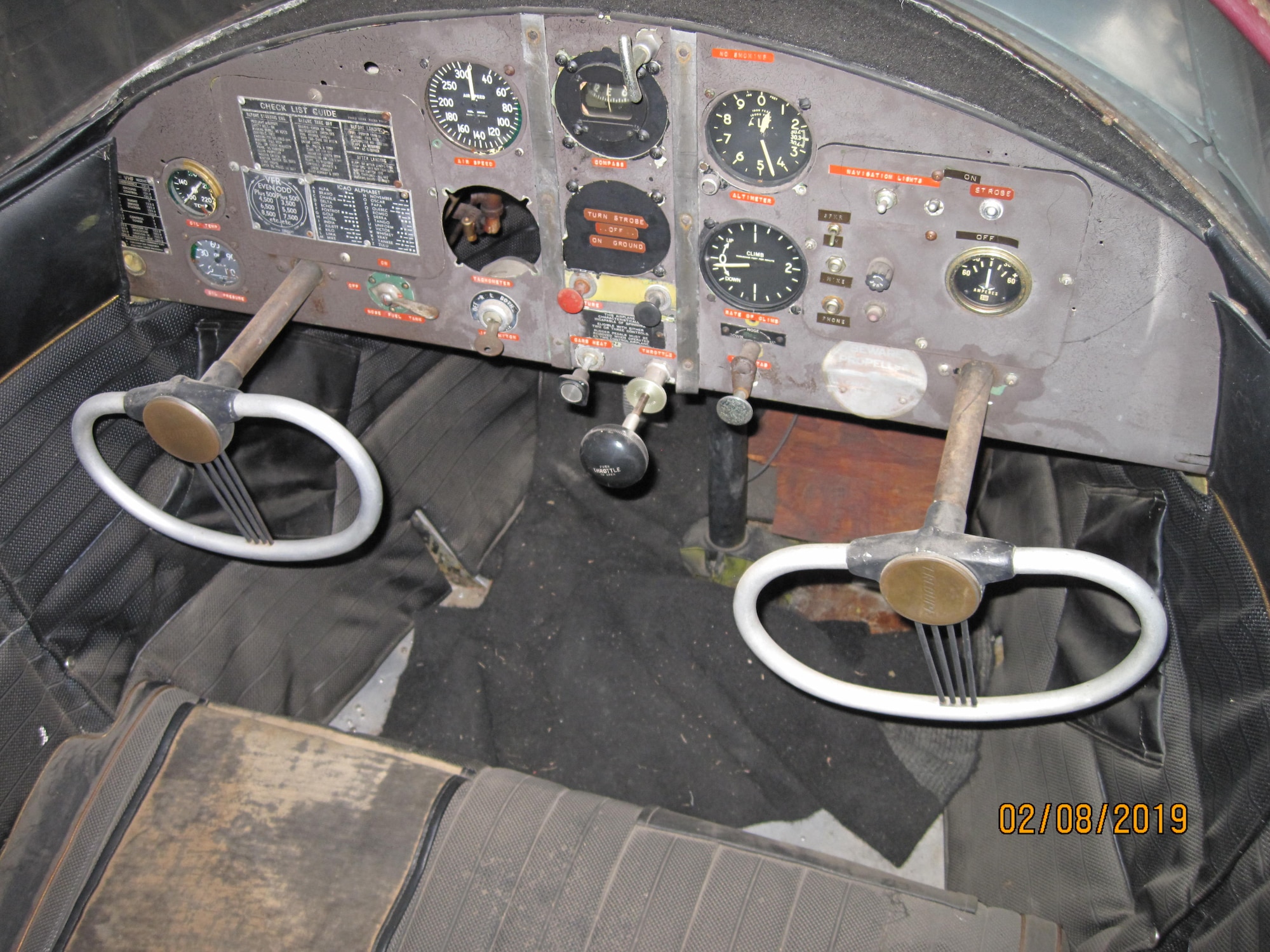 DAYTON, Ohio -- 1941 Ercoupe 415-C currently in storage at the National Museum of the United States Air Force. (U.S. Air Force photo)