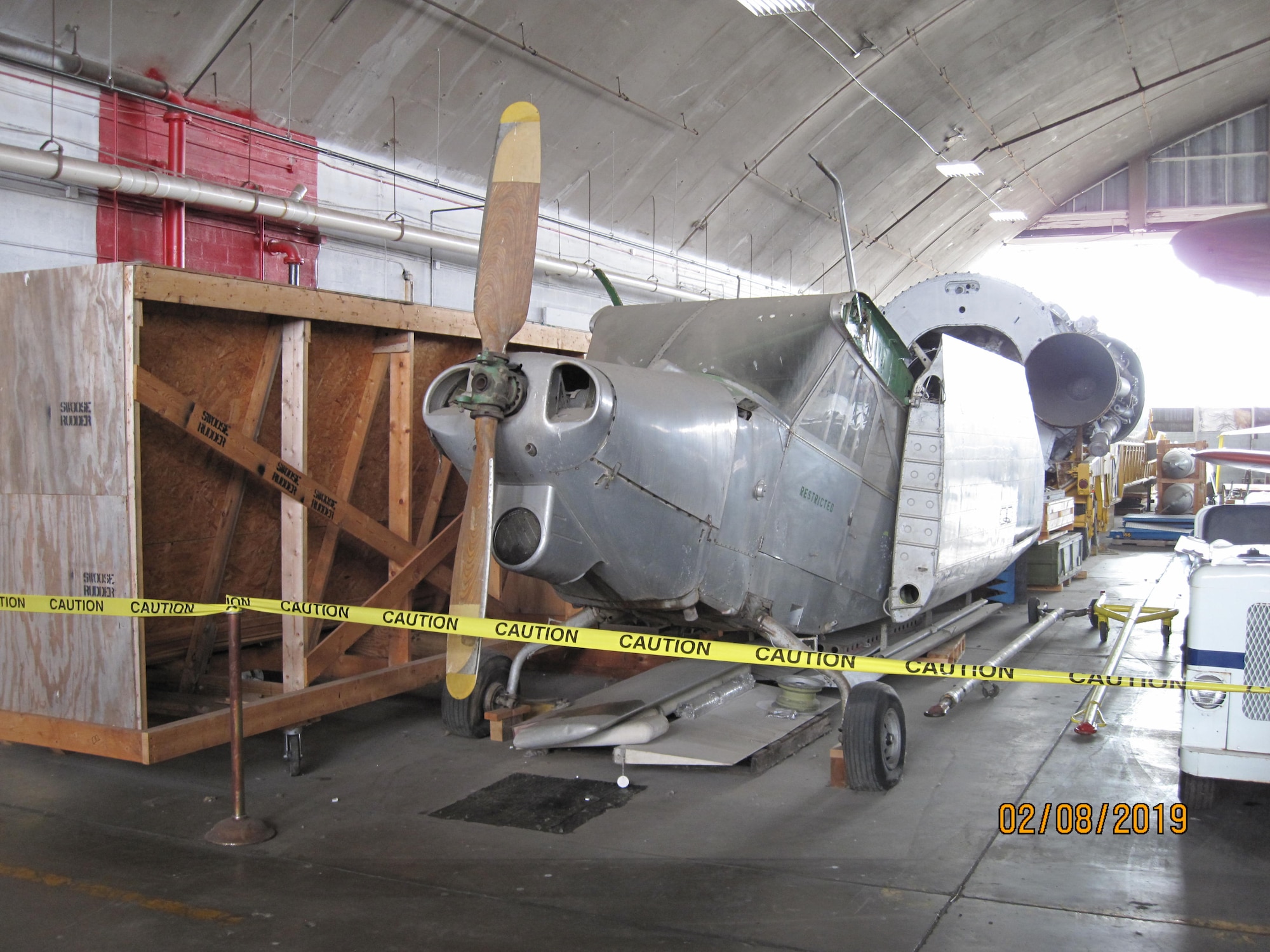 DAYTON, Ohio – 1949 Consolidated Vultee L-13A currently in storage at the National Museum of the United States Air Force. (U.S. Air Force photo)