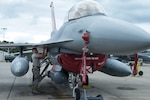 Staff Sgt. Jonathan Gill, a crew chief with the 187th Maintenance Group, inspects an F-16 fighting falcon aircraft Feb. 3, 2019 at Dannelly Field, Ala. Gill was recently selected to become an F-16 fighter pilot with the wing's 100th Fighter Squadron Red Tails.