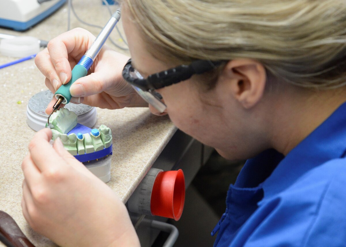 Area Dental Laboratory aims for 100 percent lab tech certification > Air  Force Medical Service > Display