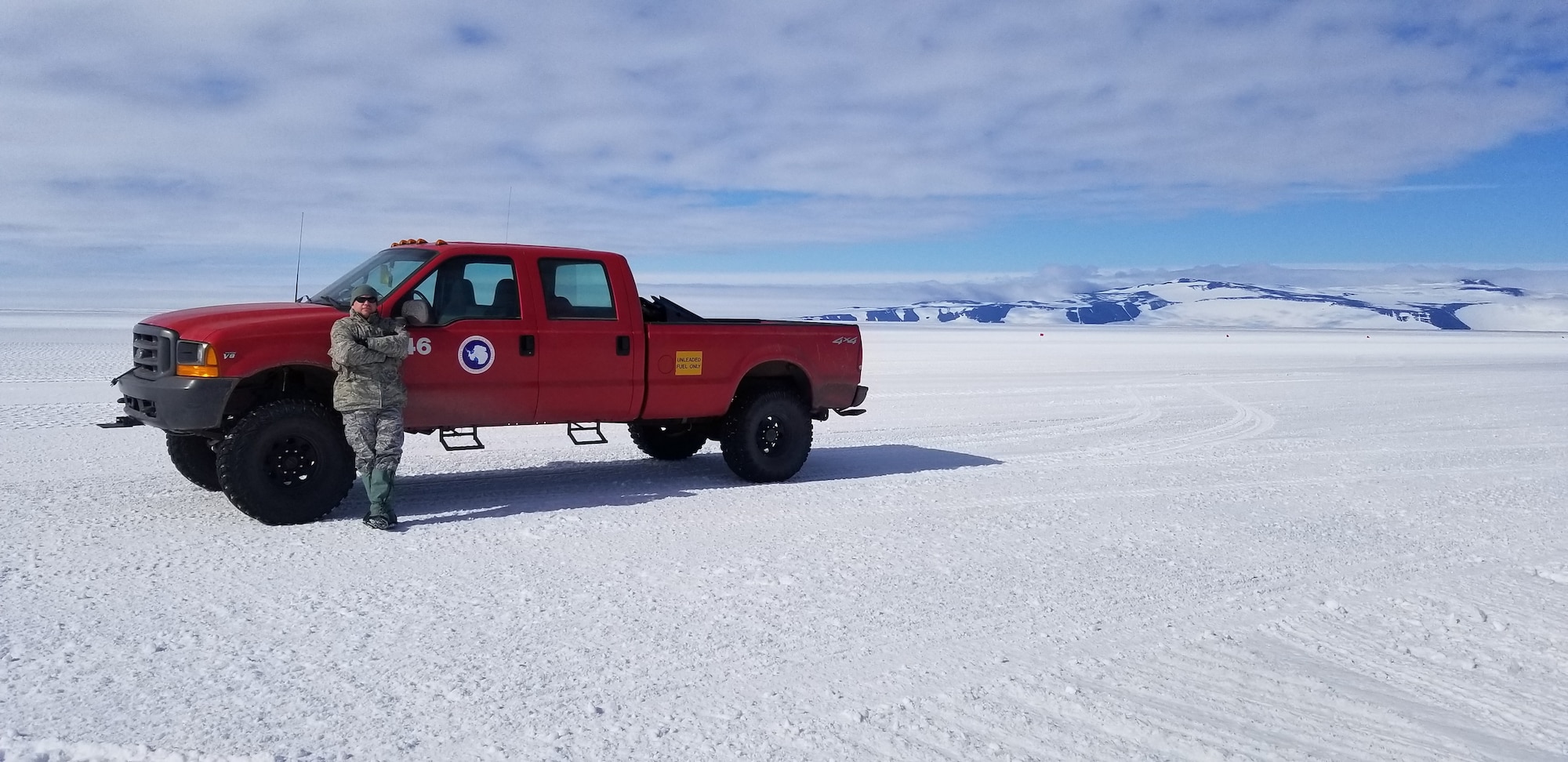 Senior Master Sgt. Joseph Carter, an occupational safety and health manager assigned to the 180th Fighter Wing, Ohio Air National Guard, spent two months in Antarctica on a mission to improve safety procedures for the Airmen of the New York Air National Guard’s 109th Airlift Wing, giving them a better chance to survive and operate in the most inhospitable place on Earth. The Airmen in Antarctica support Operation Deep Freeze, the military component of the U.S. Antarctic Program, managed by the National Science Foundation.