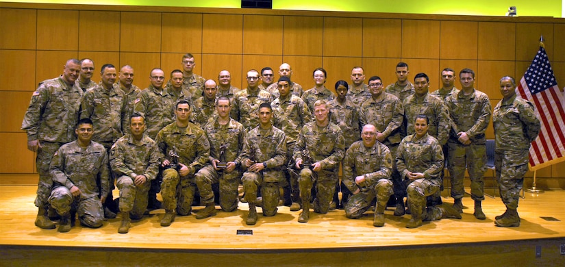 316th ESC soldiers test for the Best Warrior