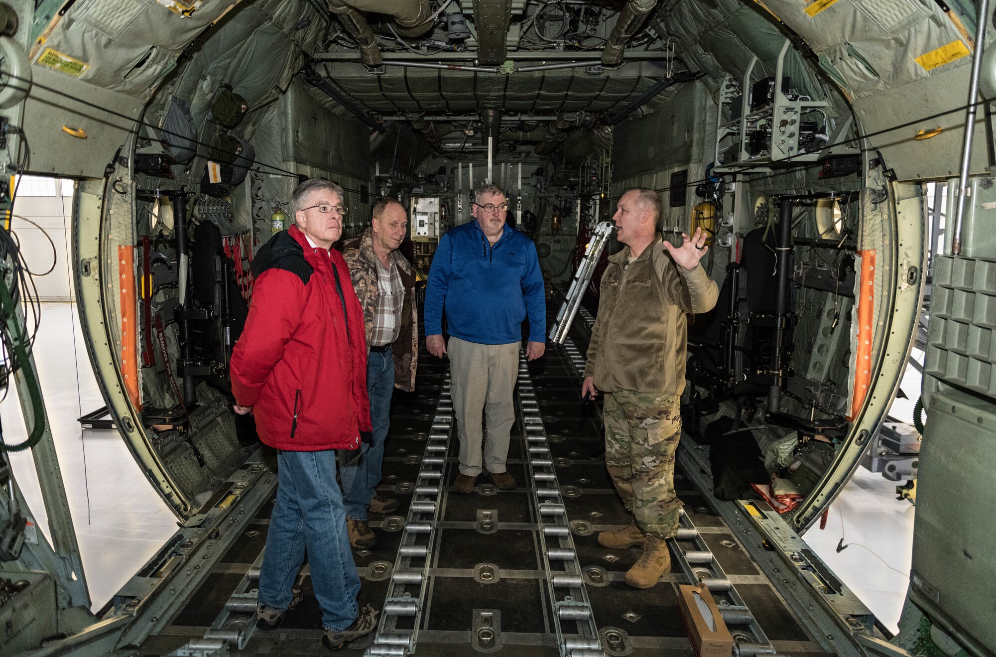 Members of the Youngstown Air Reserve Base Community Council executive board toured Youngstown Air Reserve Station, getting an insider's perspective on the training in which Reserve Citizen Airmen participate during Unit Training Assemblies here, March 10, 2019.
