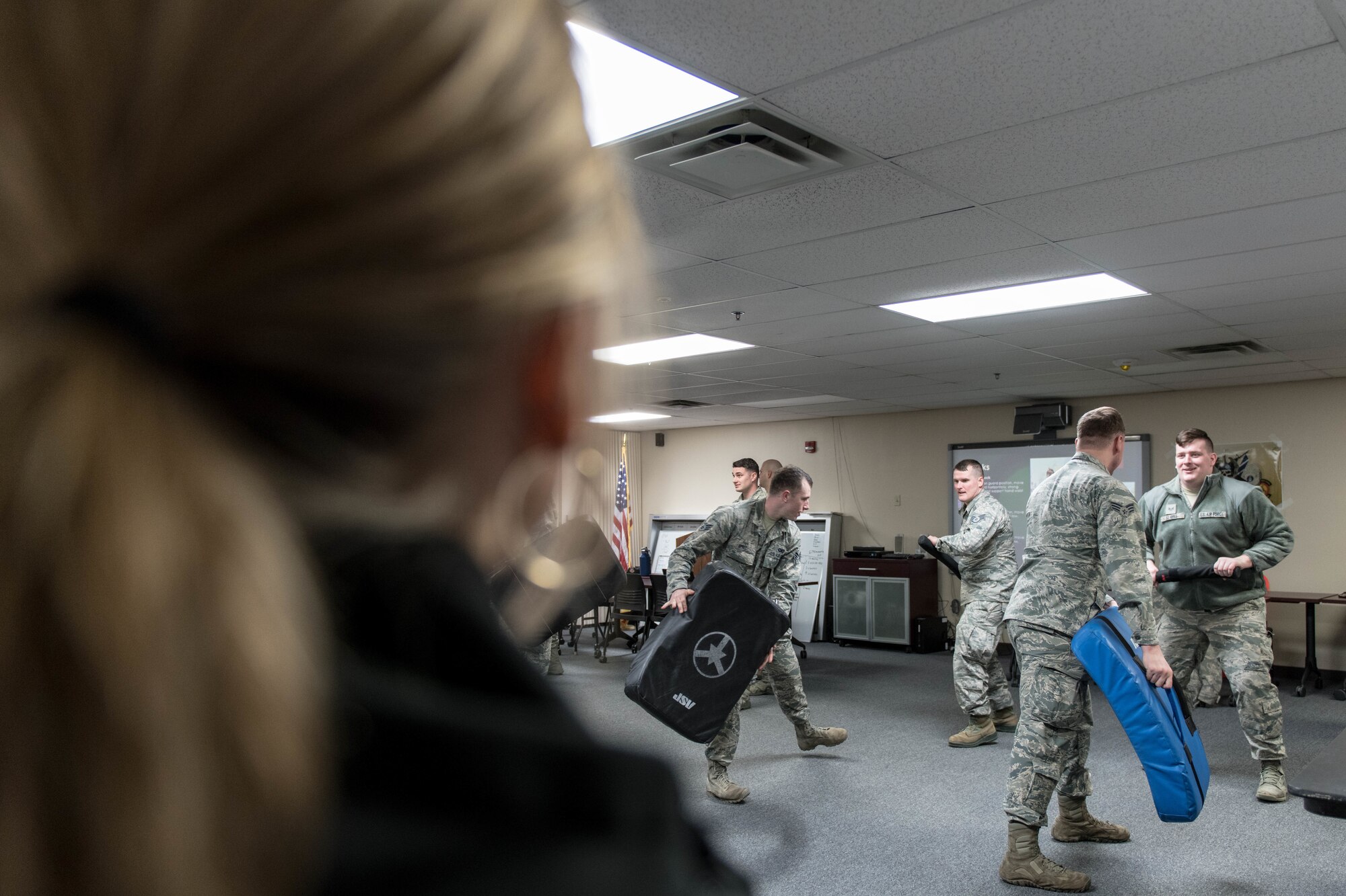 Members of the Youngstown Air Reserve Base Community Council executive board toured Youngstown Air Reserve Station, getting an insider's perspective on the training in which Reserve Citizen Airmen participate during Unit Training Assemblies here, March 10, 2019.