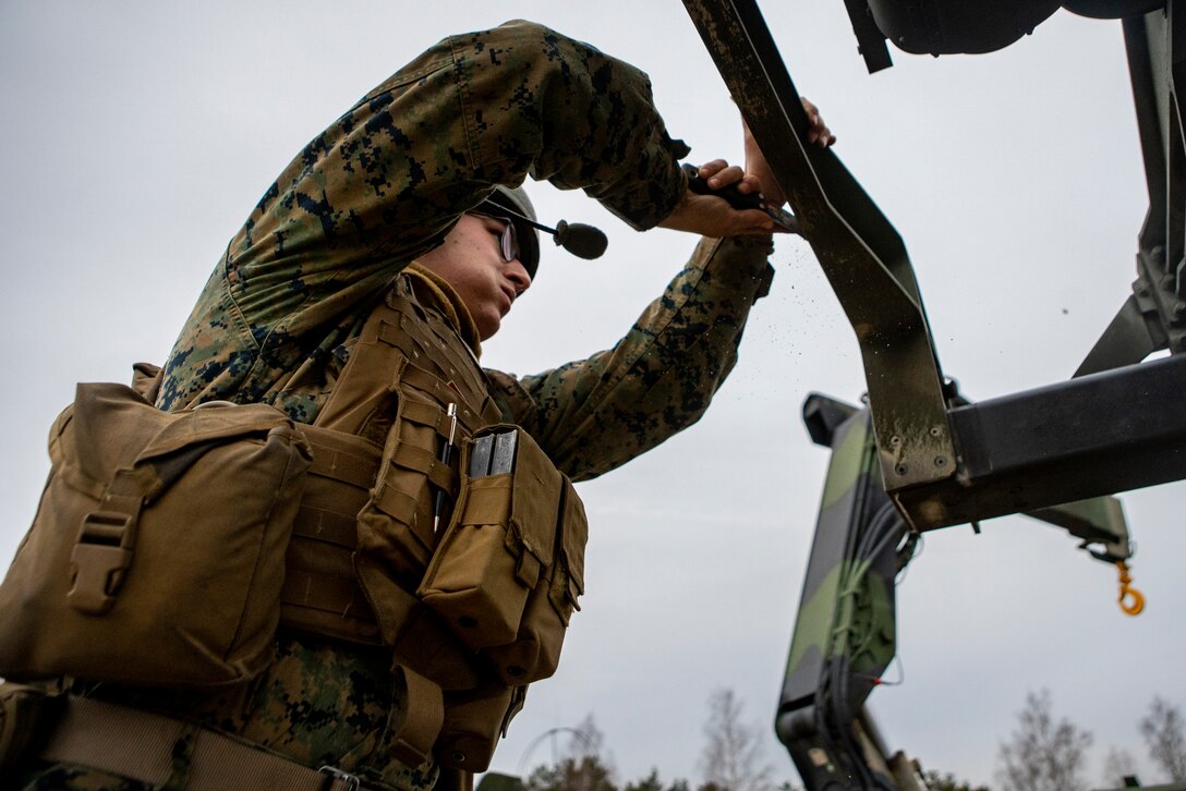 U.S. Marines Fire HIMARS in Latvia During Exercise Dynamic Front 19