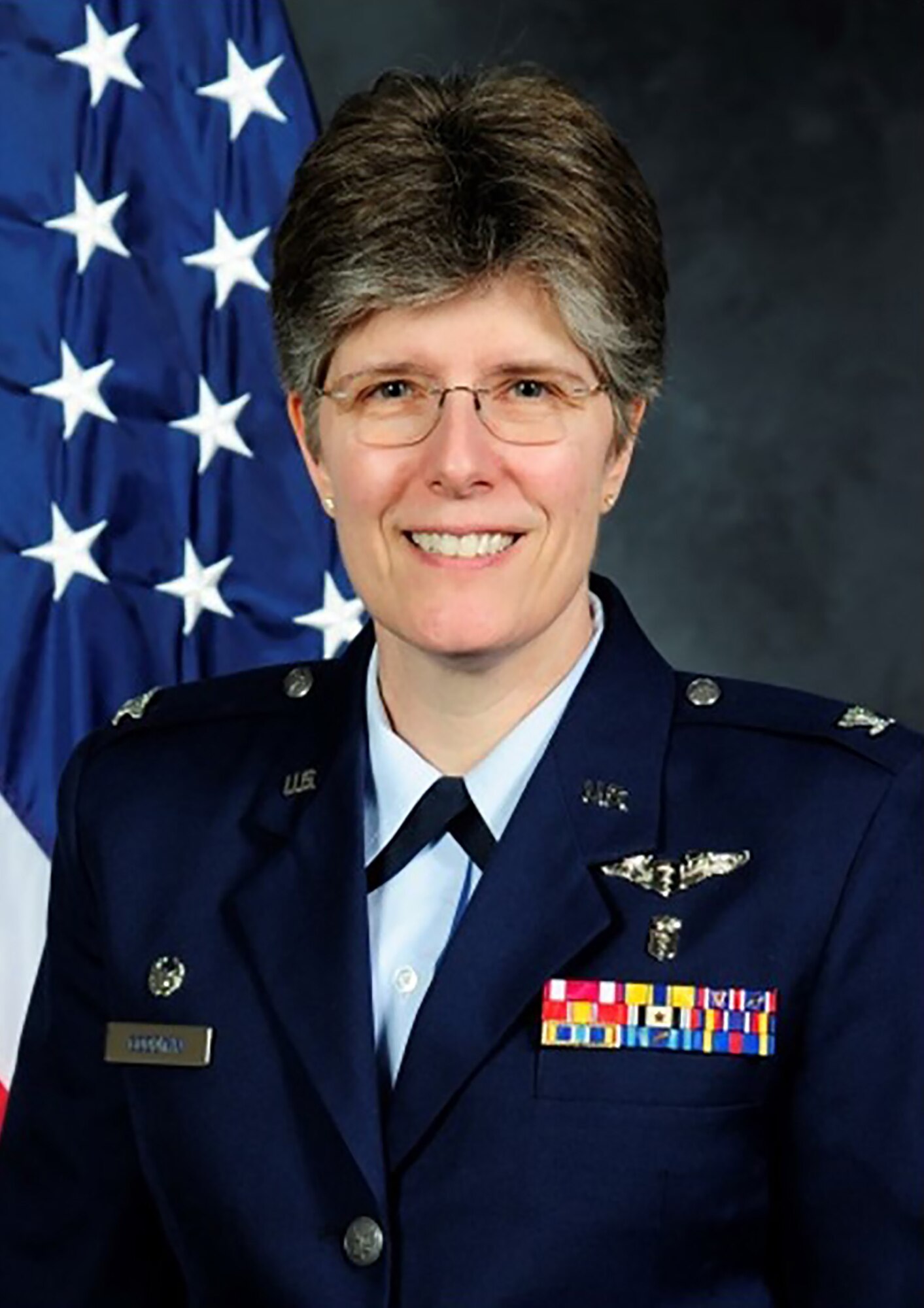 U.S. Air Force Col. Meredith A. Goodwin, 349th Medical Group commander