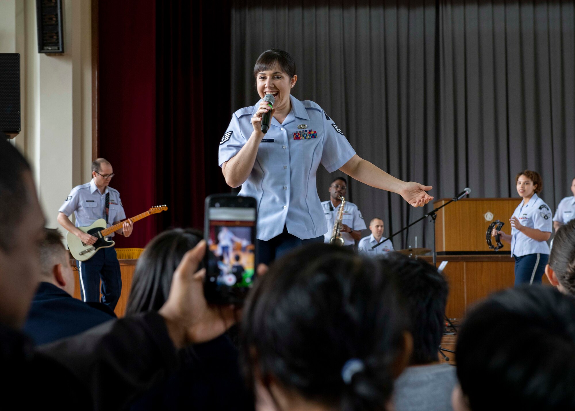 PACAF Band spreads joy of music