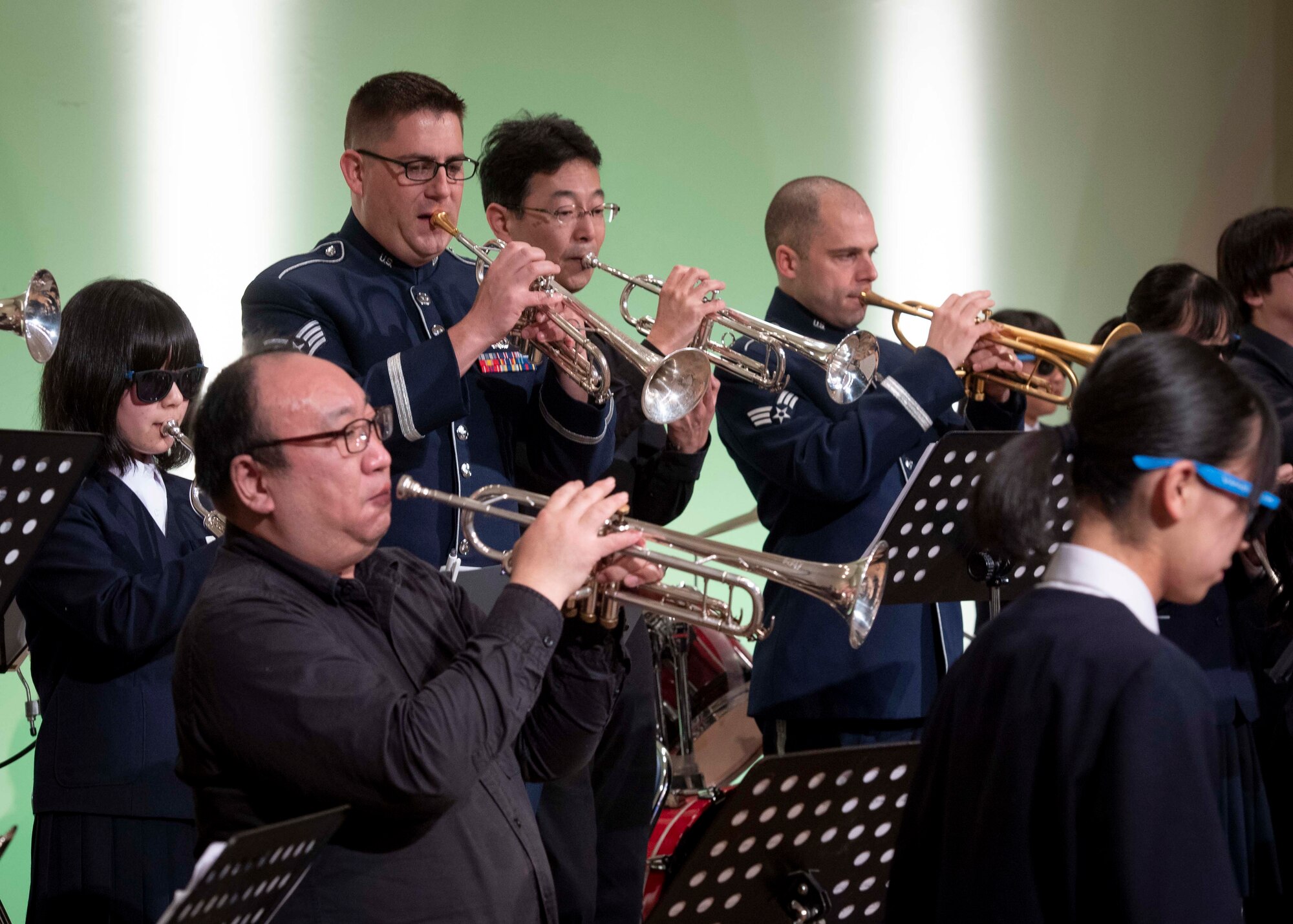 PACAF Band spreads joy of music