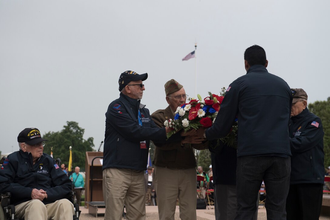 Veterans of D-Day pay honors to their fallen comrades