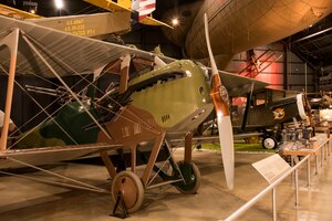 DAYTON, Ohio -- Packard LePere LUSAC 11 in the Early Years Gallery at the National Museum of the United States Air Force. (U.S. Air Force photo by Ken LaRock)