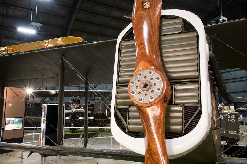 DAYTON, Ohio -- De Havilland DH-4 in the Early Years Gallery at the National Museum of the United States Air Force. (U.S. Air Force photo by Ken LaRock)