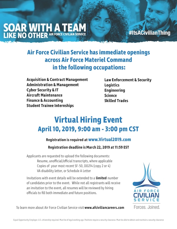 hiring fair flyer