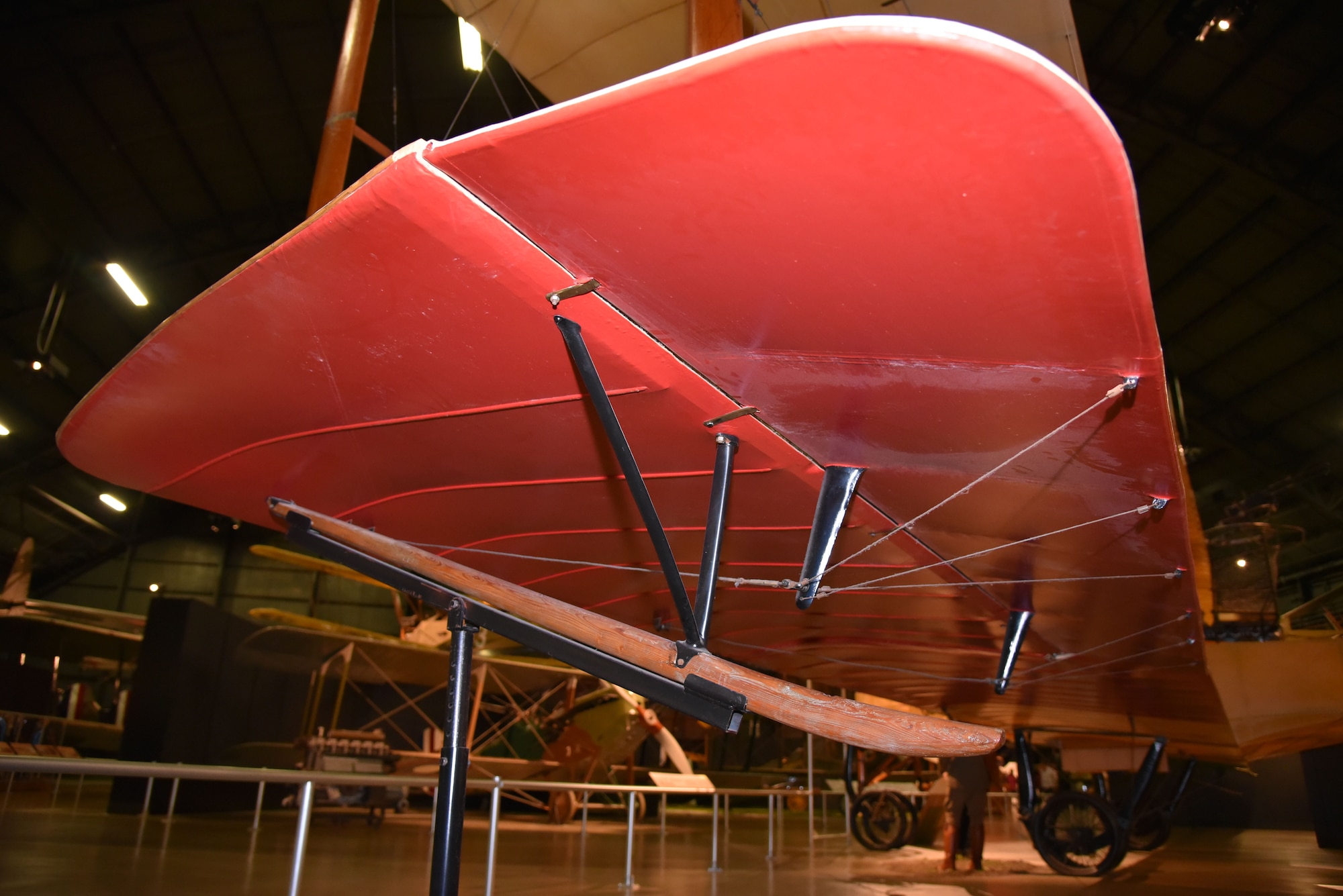 DAYTON, Ohio -- Caproni Ca. 36 in the Early Years Gallery at the National Museum of the United States Air Force. (U.S. Air Force photo by Ken LaRock)