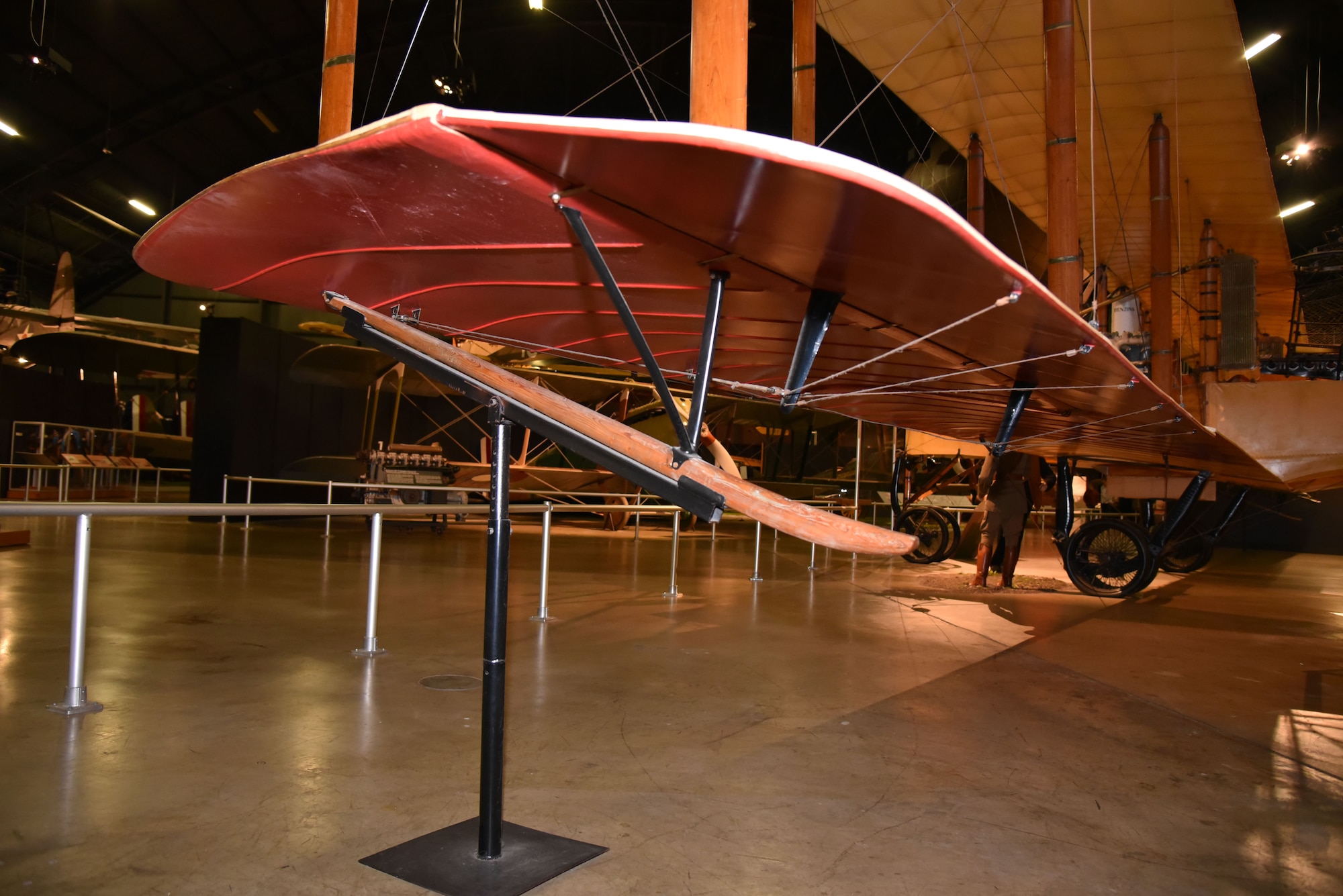 DAYTON, Ohio -- Caproni Ca. 36 in the Early Years Gallery at the National Museum of the United States Air Force. (U.S. Air Force photo by Ken LaRock)