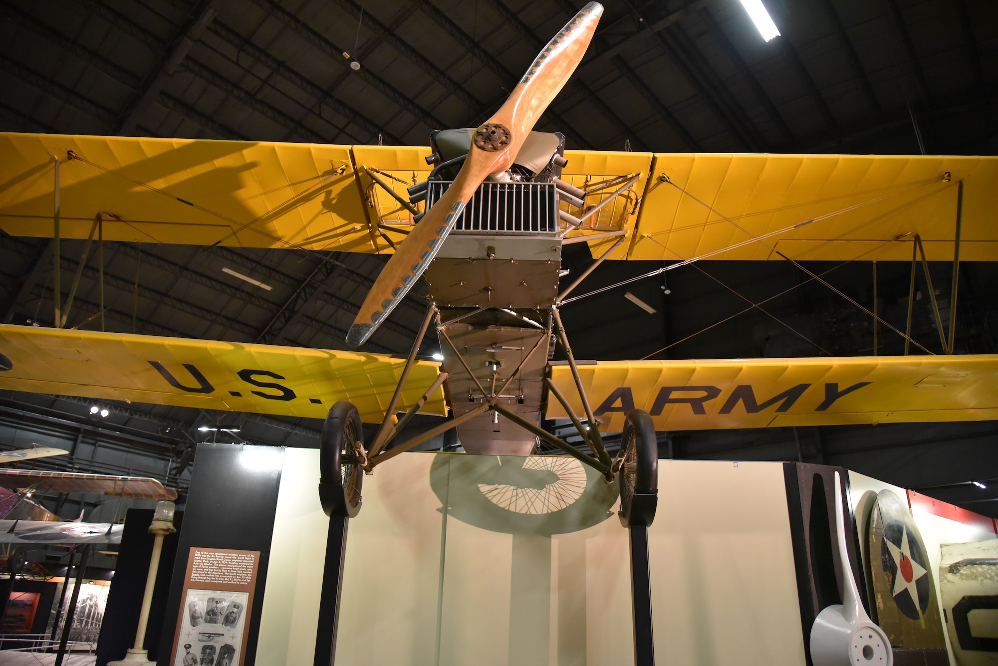 DAYTON, Ohio -- Consolidated PT-1 Trusty in the Early Years Gallery at the National Museum of the United States Air Force. (U.S. Air Force photo)