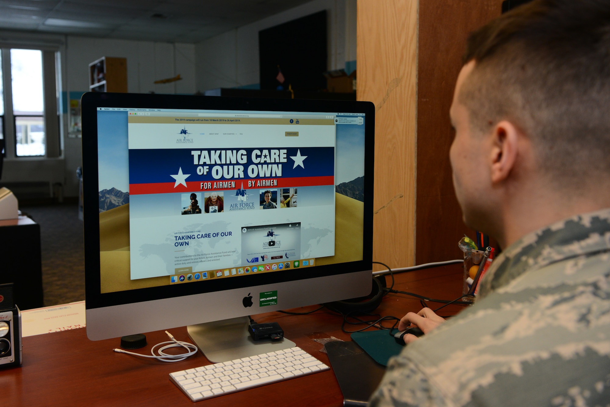 Airmen helping Airmen with AFAF Campaign