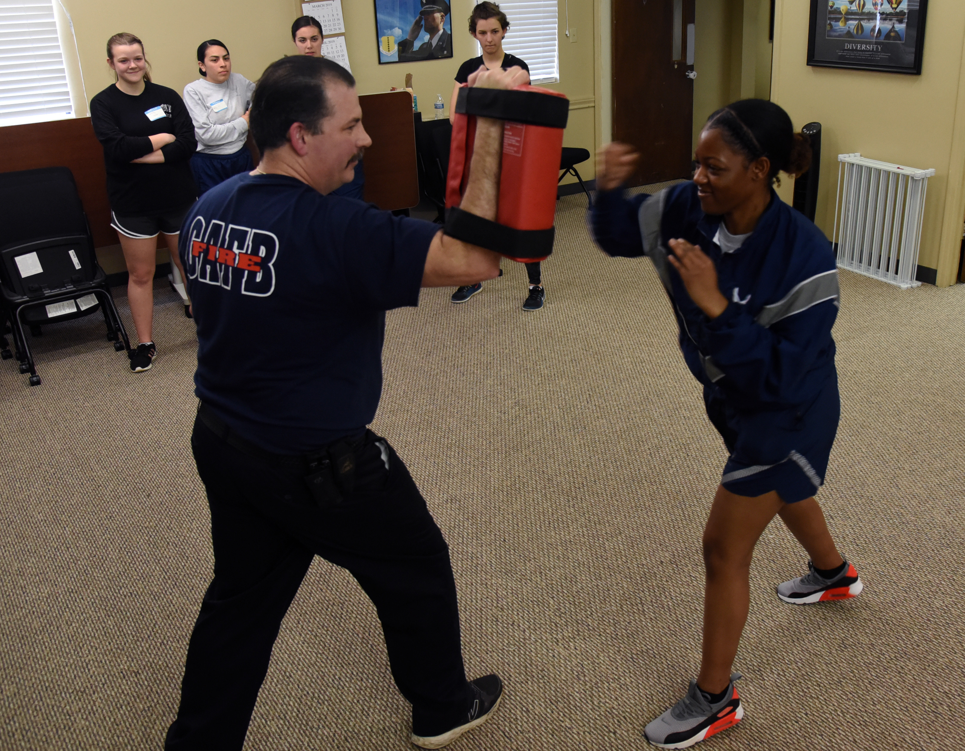 Resiliency Center Hosts Free Women S Self Defense Class U S Air Force Resilience Article Display