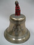 Naval Surface Warfare Center Panama City Division’s (NSWC PCDs) historical item in residence, the USS Tern bell. The bell will be housed in the entryway lobby of building 110. (Official U.S. Navy Photograph, from the collections of the Naval History and Heritage Command)