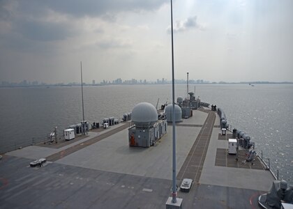 Blue Ridge is the oldest operational ship in the Navy, and as 7th Fleet command ship, is responsible for fostering relationships within the Indo-Pacific Region.