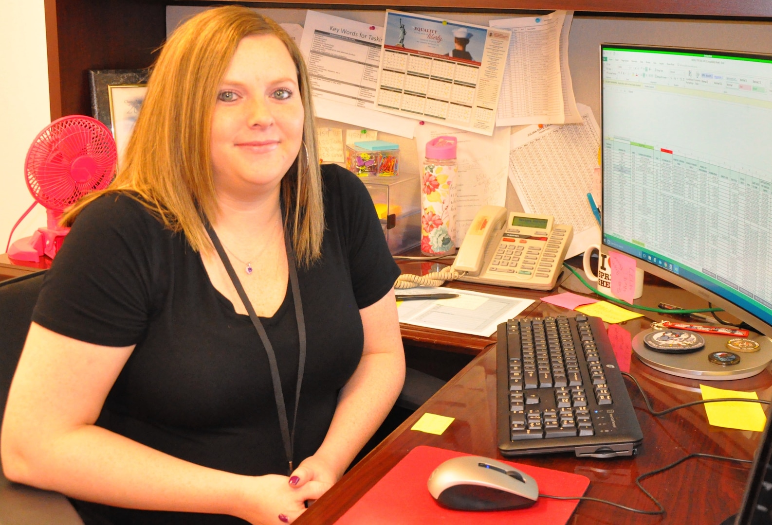 IMAGE: Jennifer Ferrell – NSWCDD Test and Evaluation Division financial analyst and administrative specialist